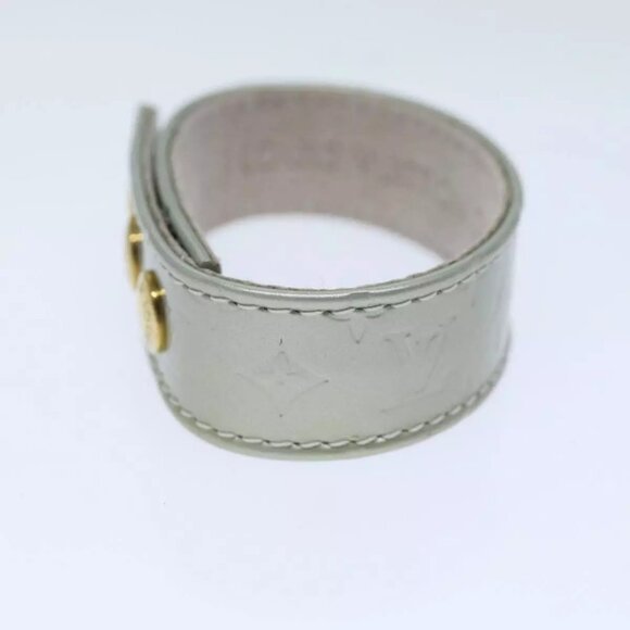 LOUIS VUITTON Monogram Vernis Bracelet 2001 Paris Only Gris - Picture 8 of 11